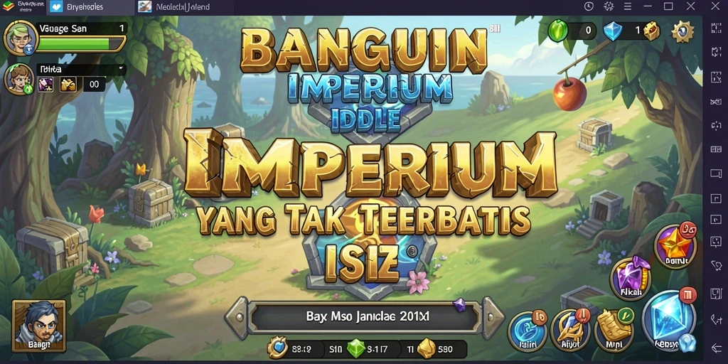 Tampilan gameplay 8II yang menarik dan interaktif dalam genre Idle.