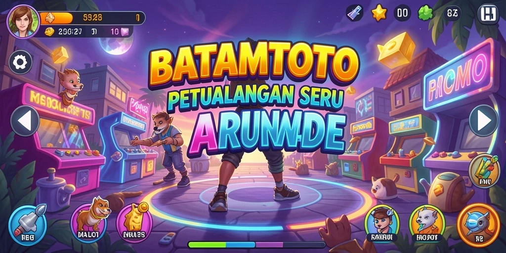 Gameplay seru BATAMTOTO yang penuh tantangan arcade.
