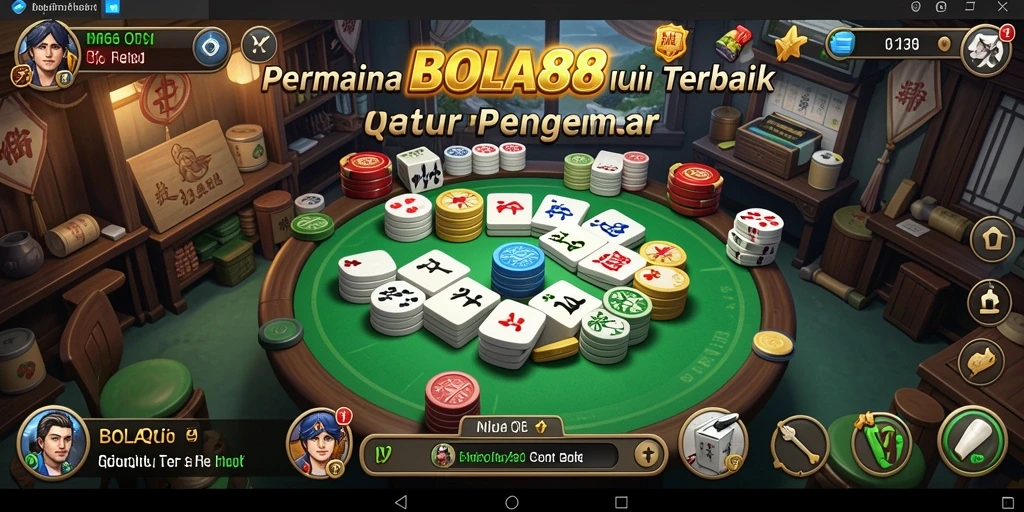 Screenshot permainan QiuQiu yang seru di BOLA88.