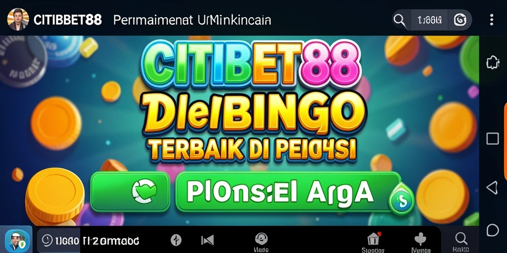 Screenshot gameplay Bingo yang seru dan interaktif di CITIBET88.