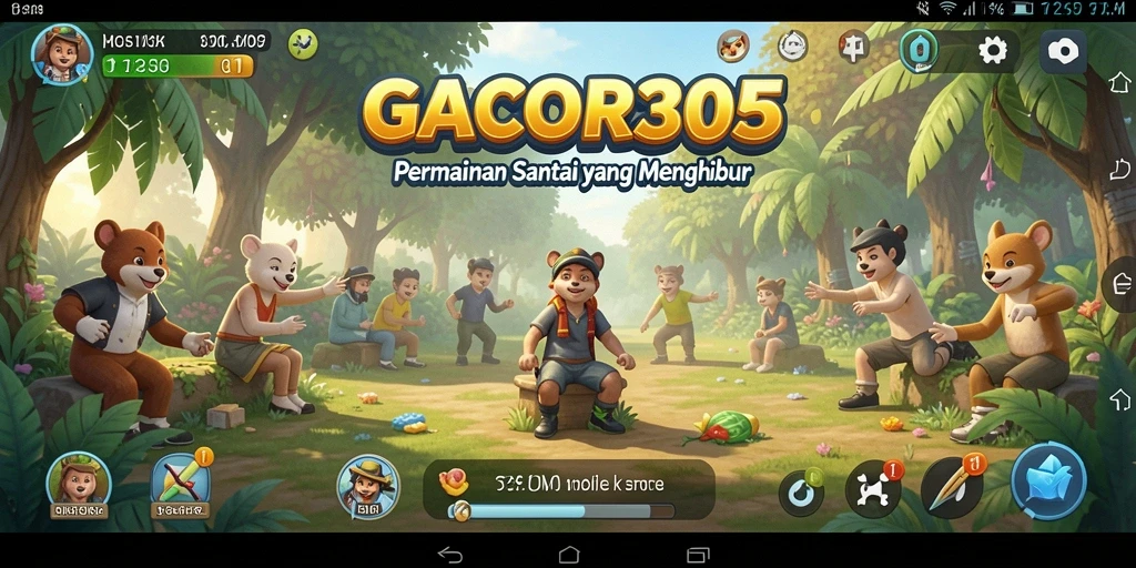 Tangkapan layar GACOR305 menampilkan gameplay yang seru dan menarik.