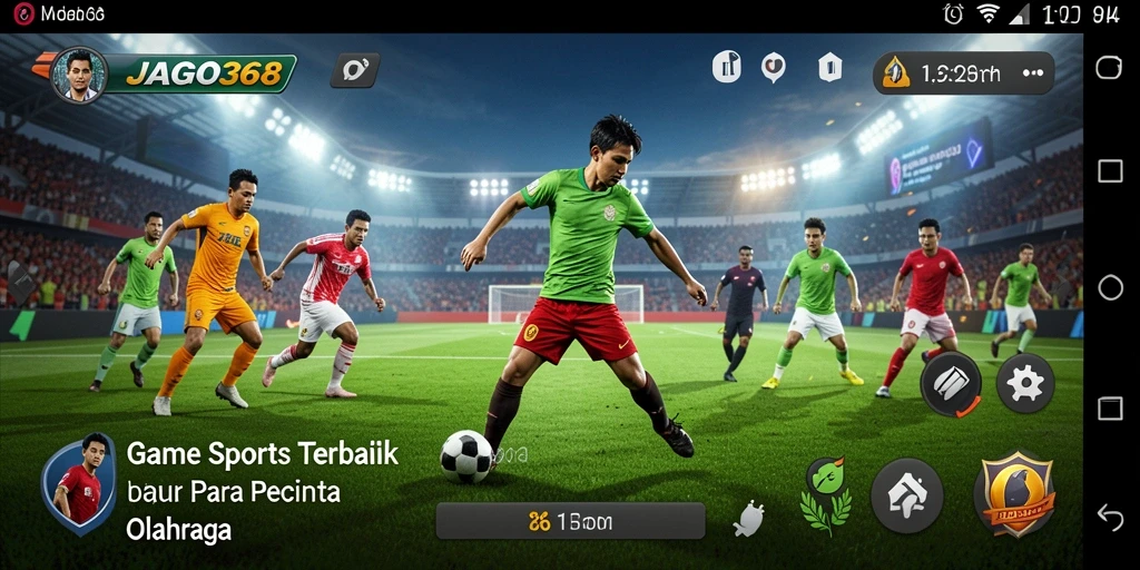 Tampilan permainan intens dan menarik di JAGO368.