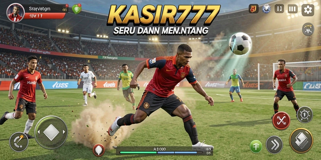 Tangkapan layar gameplay KASIR777 yang menampilkan aksi olahraga.
