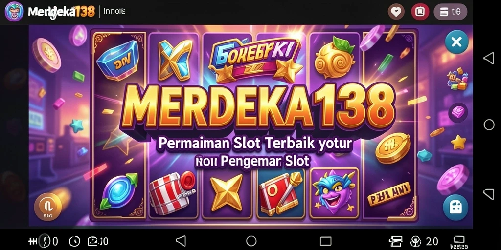 Tampilan slot menarik di MERDEKA138 dengan gameplay seru.