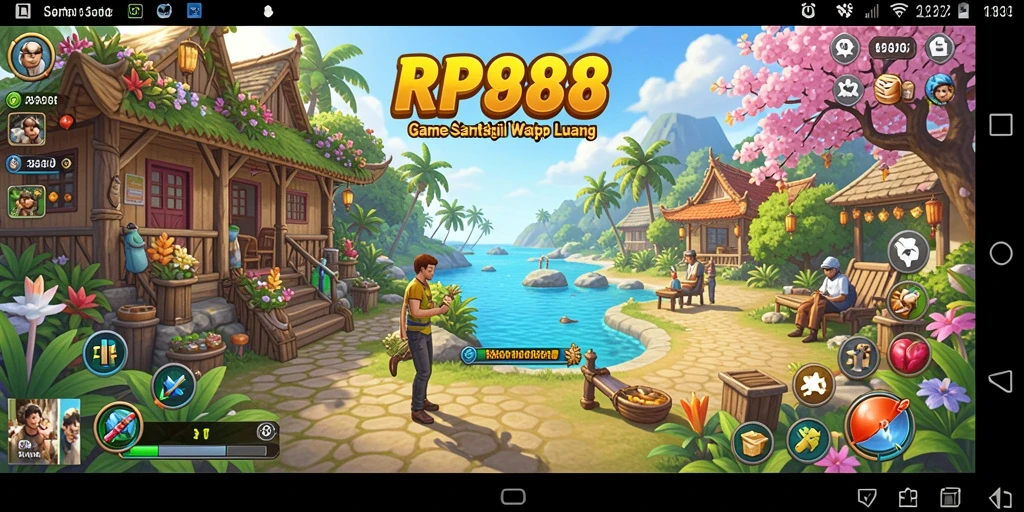 Menampilkan gameplay menarik dan berwarna dari RP888.