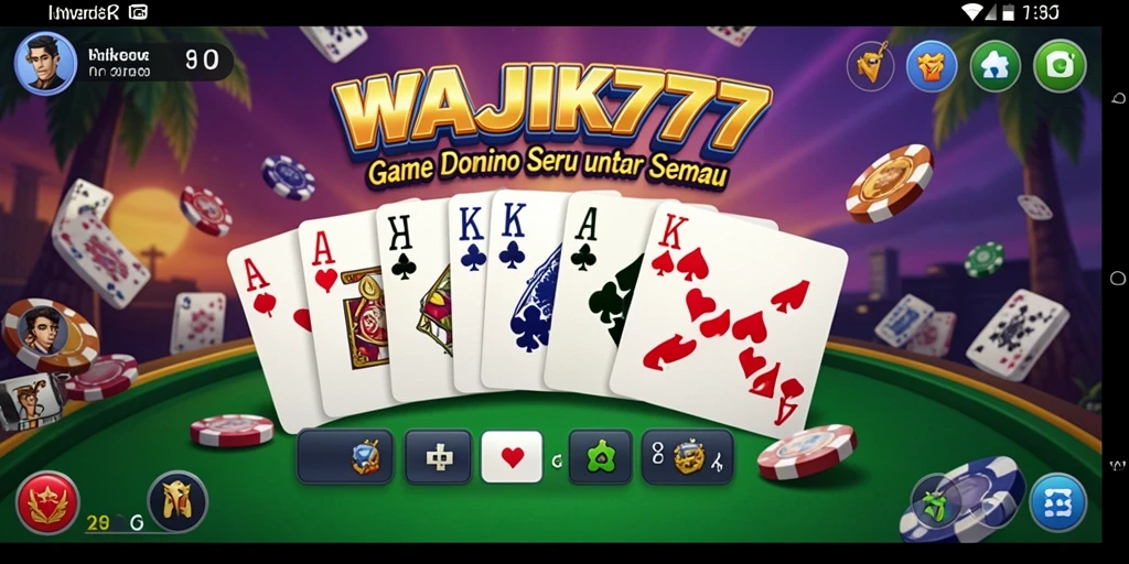 Tampilan gameplay seru dan interaktif dari WAJIK777.