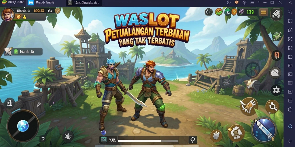 Screenshot menampilkan gameplay eksploratif di dunia terbuka.